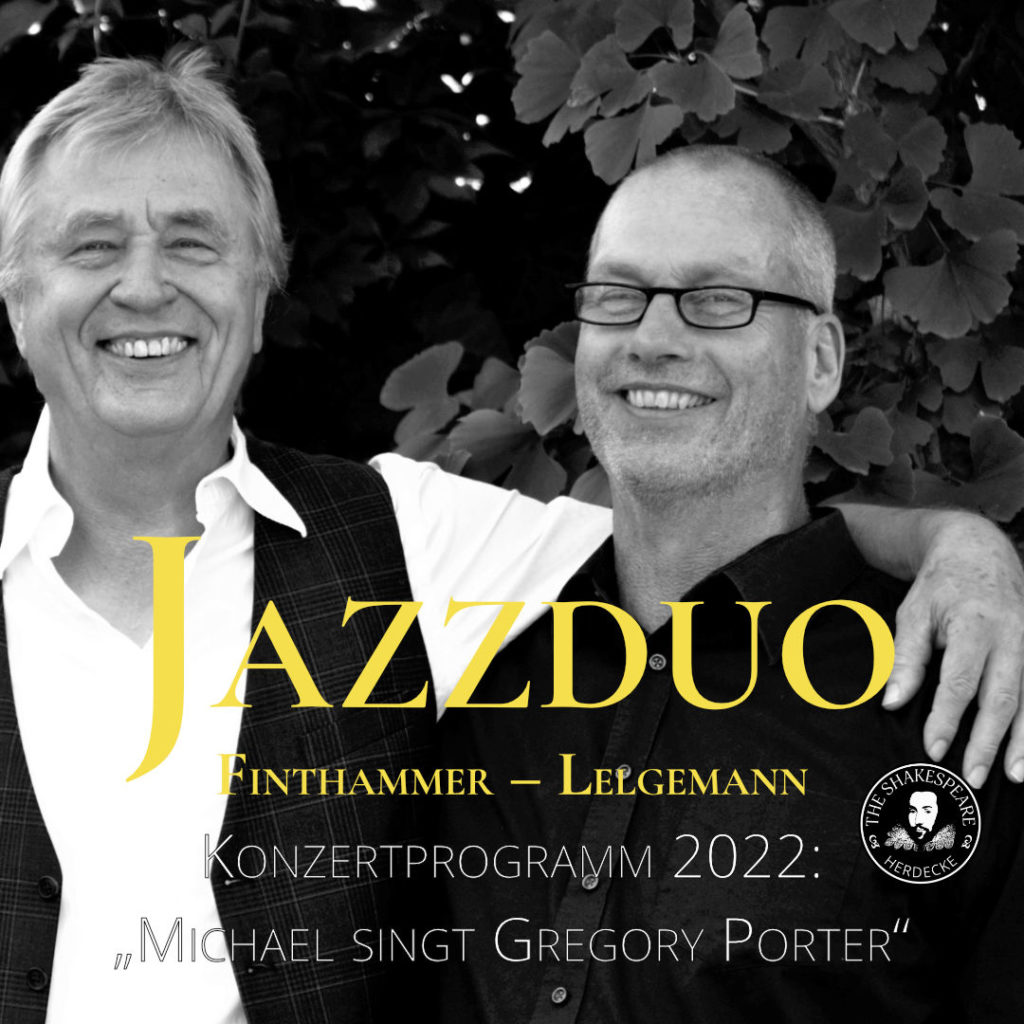 Jazzduo Finthammer – Lelgemann Konzertprogramm 2022: „Michael singt Gregory Porter“