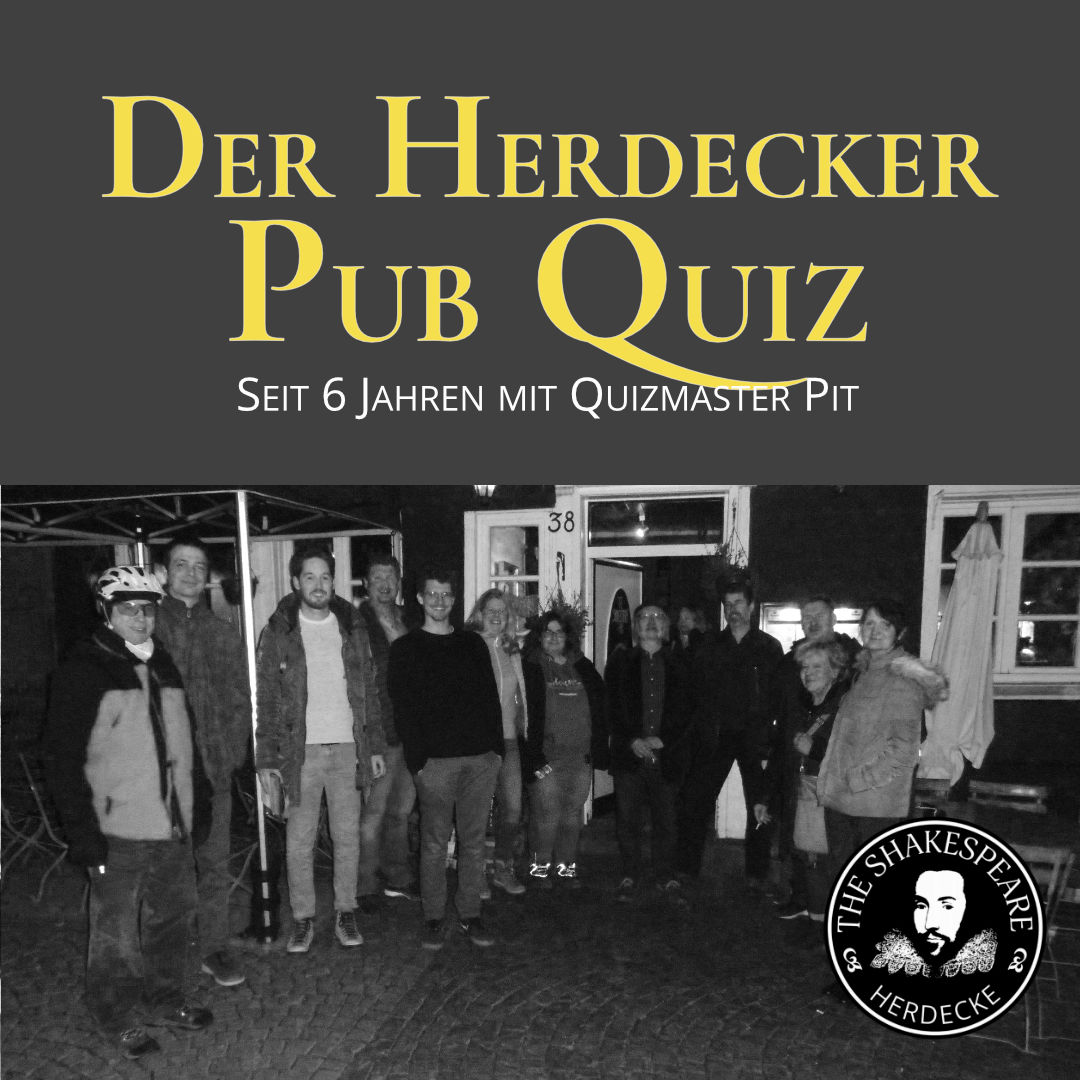 Der Herdecker Pub Quiz Seit 6 Jahren mit Quizmaster Pit