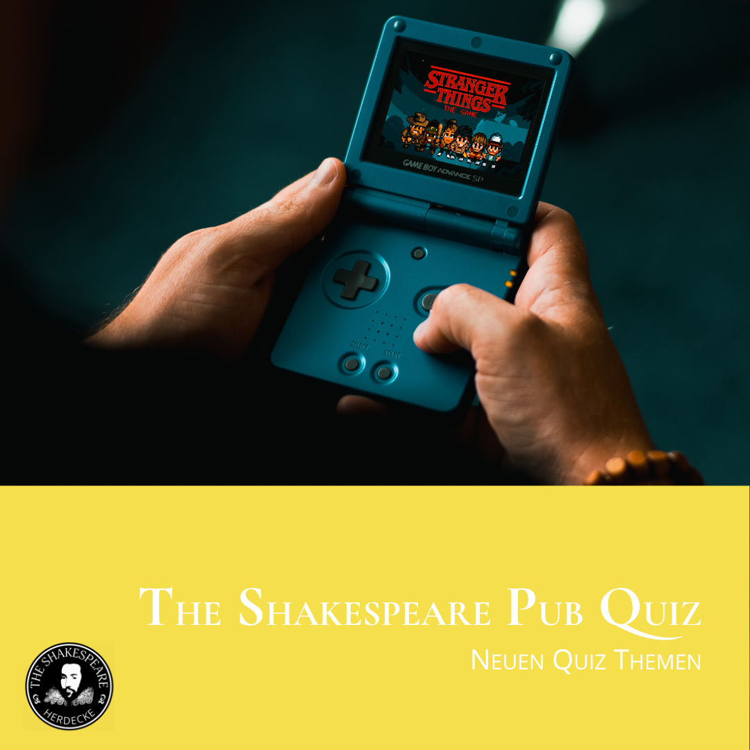 The Shakespeare Pub Quiz Neuen Quiz Themen