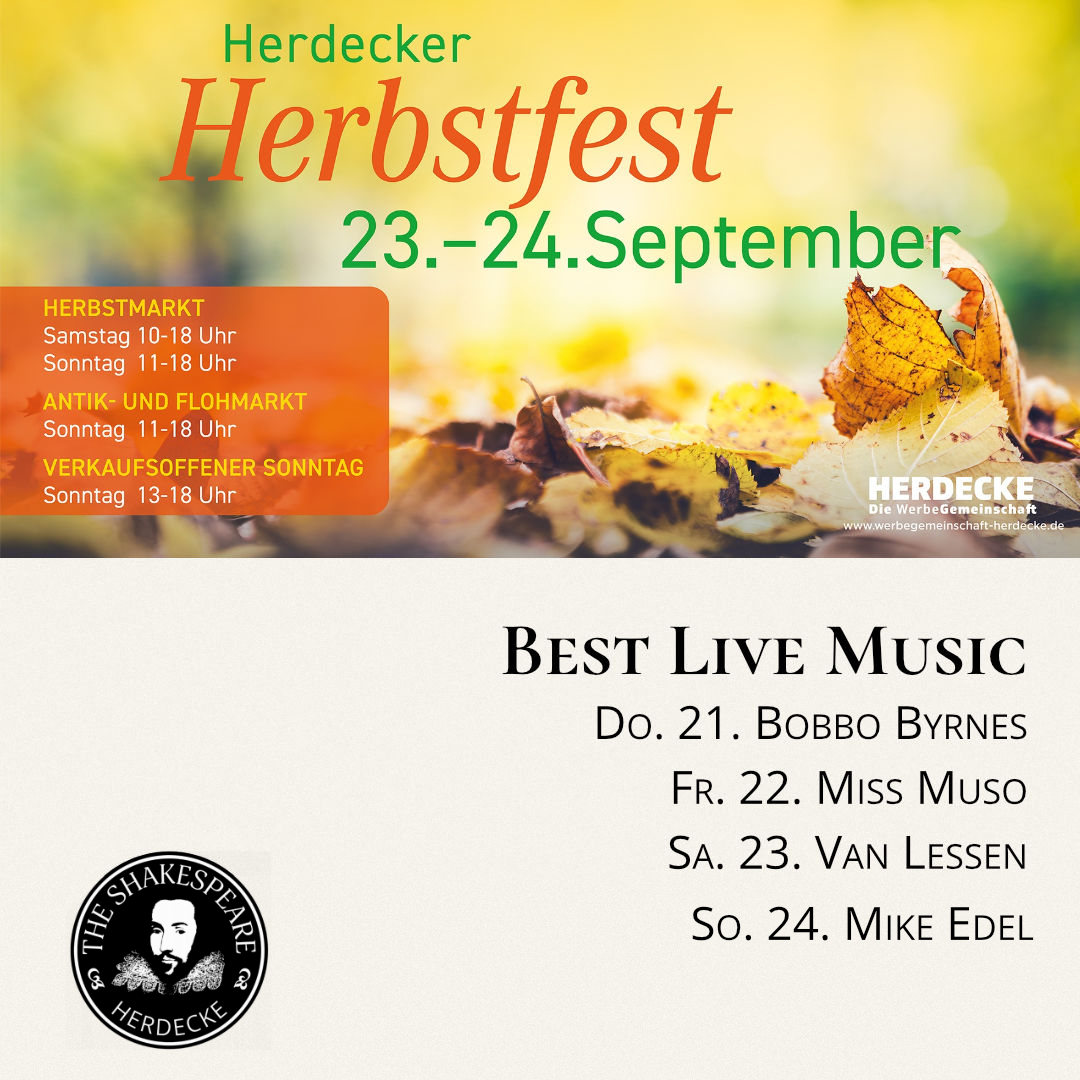 The Shakespeare · Pub - Herdecke Herbstfest