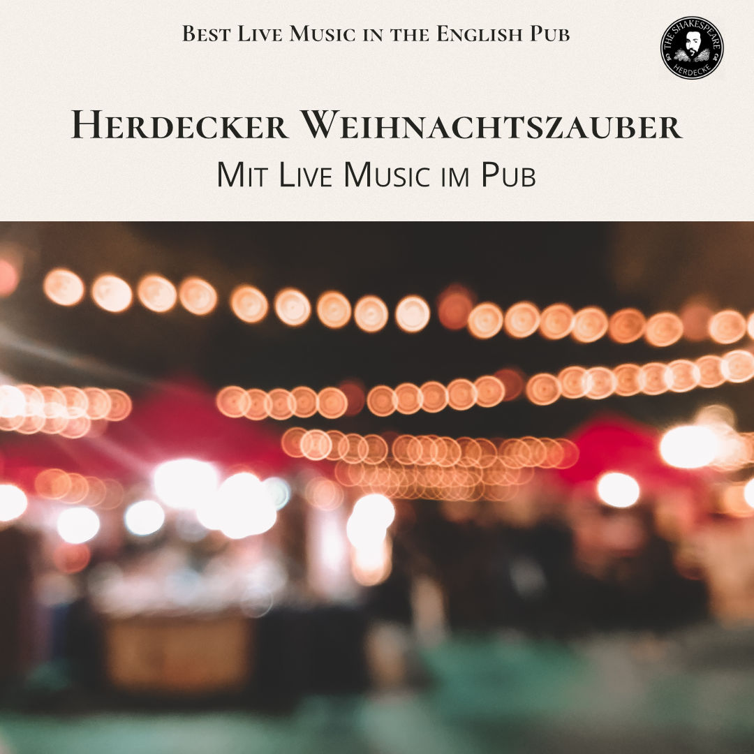 Herdecker Weihnachtszauber Mit Live Music im Pub