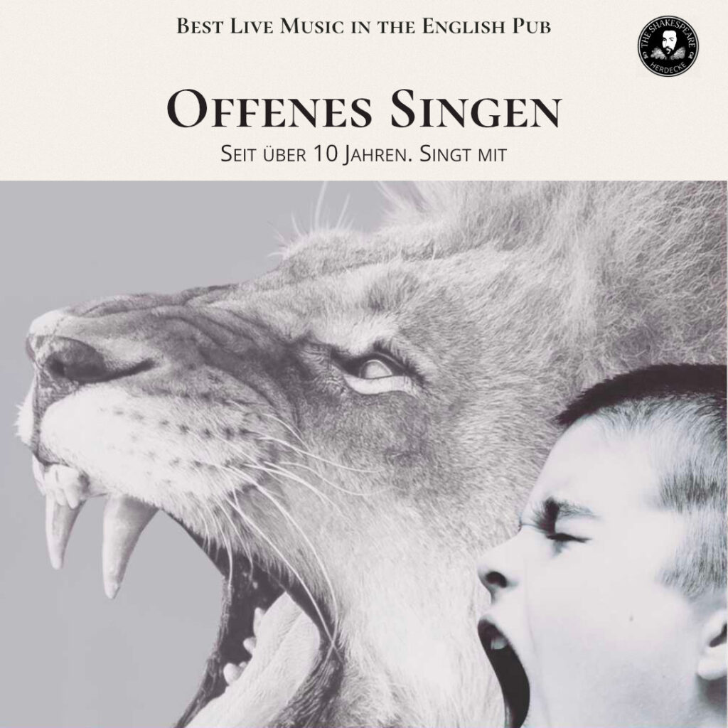 Best Live Music in the English Pub Offenes Singen Seit über 10 Jahren. Singt mit
