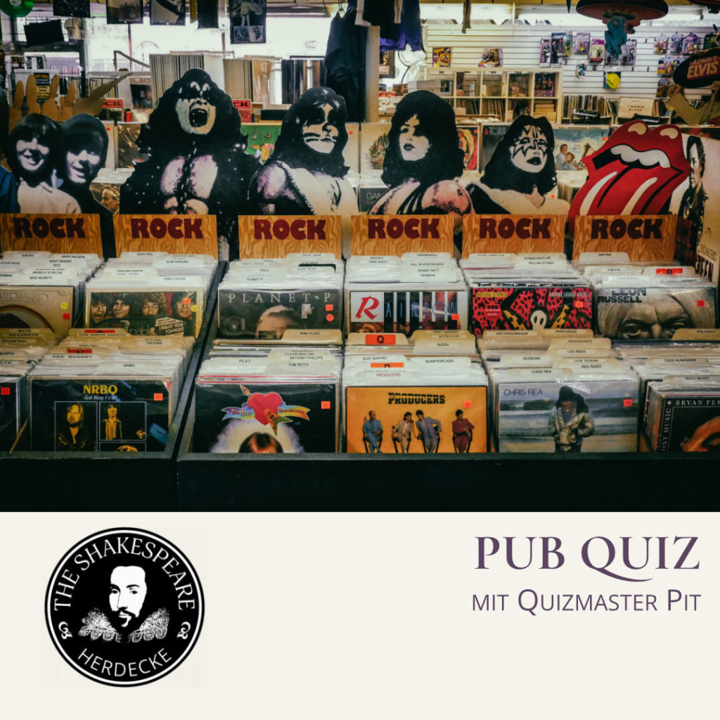 PUB QUIZ mit Quizmaster Pit