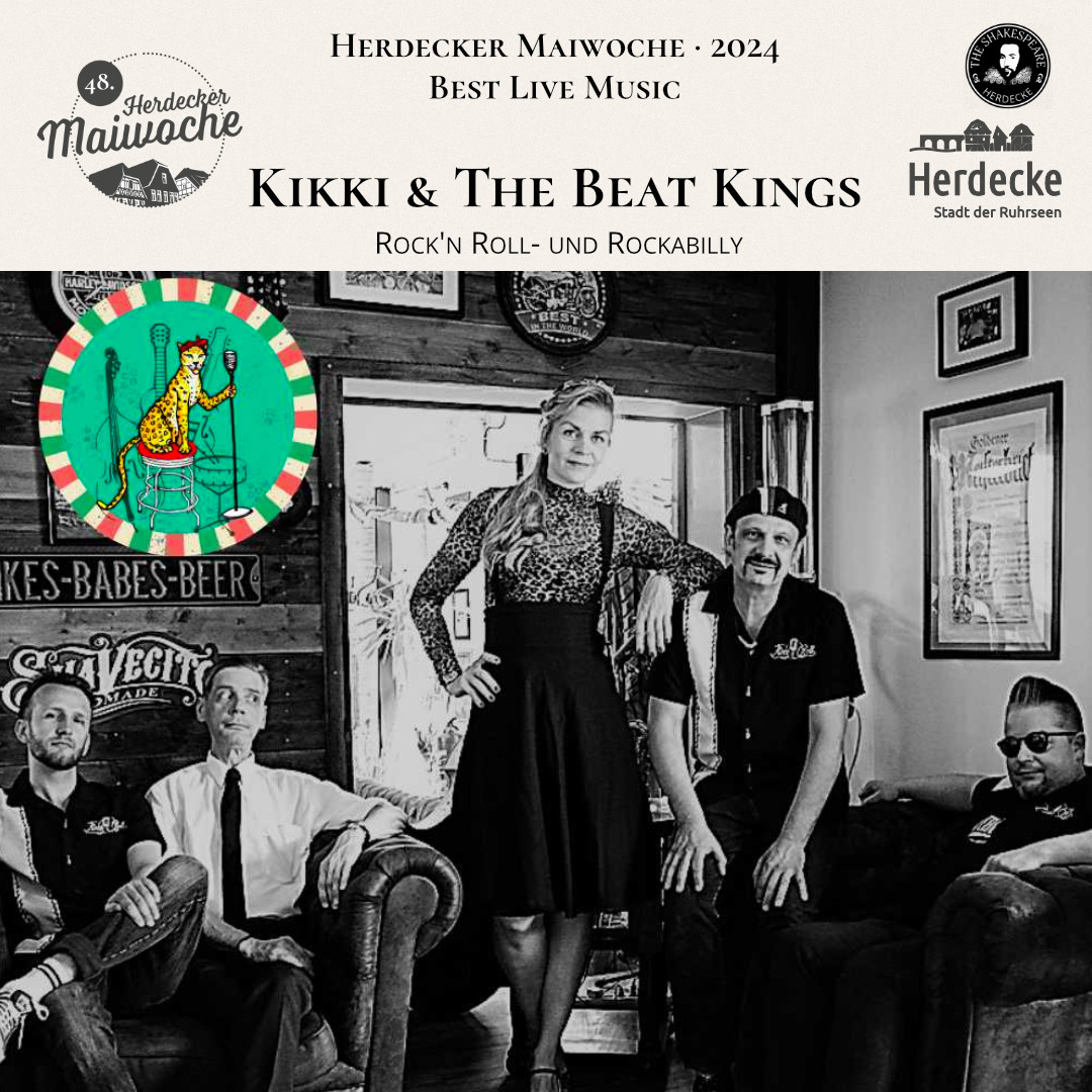 Herdecker Maiwoche · 2024 Best Live Music Kikki & The Beat Kings Rock'n Roll- und Rockabilly