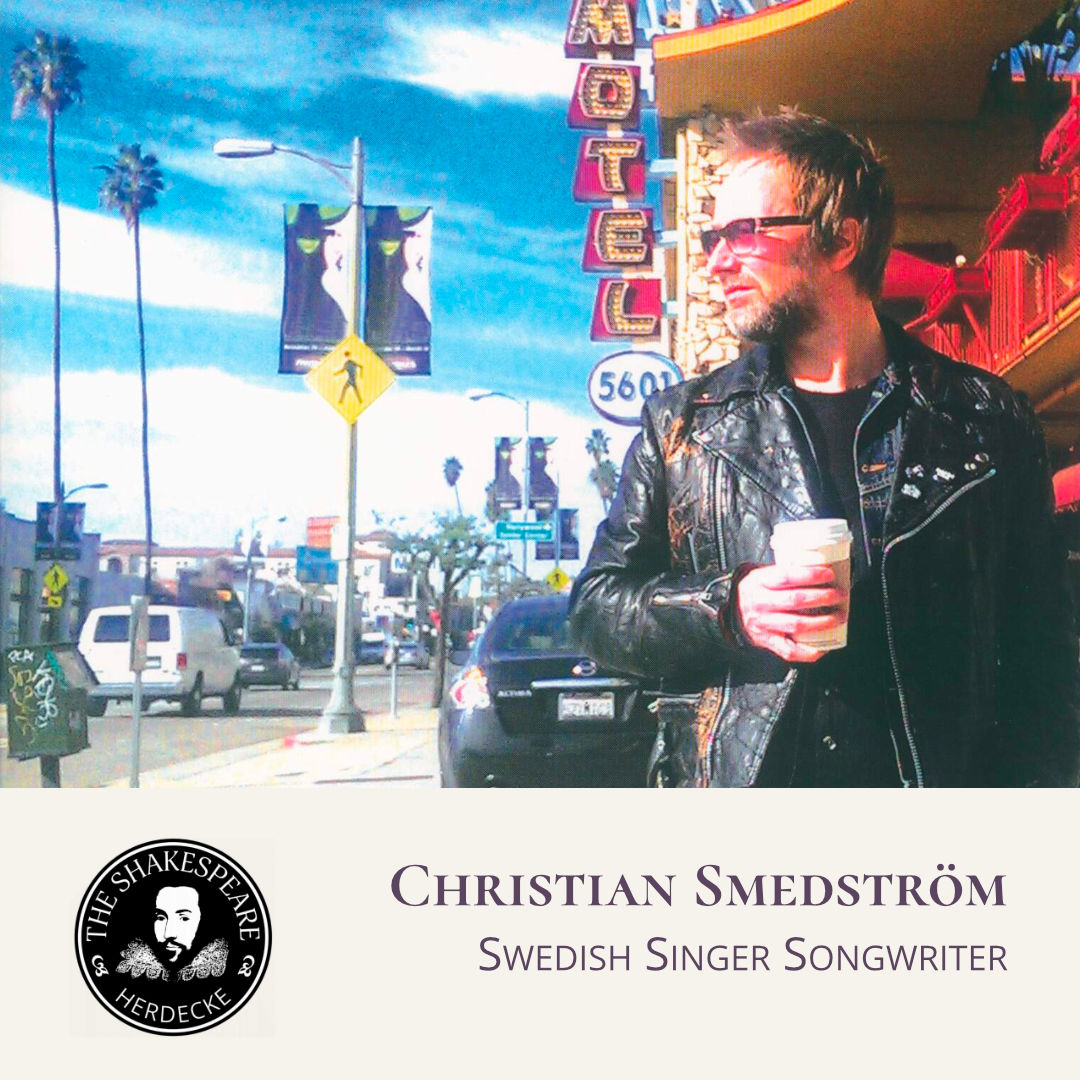 Christian Smedström's soulful shows are always a good trip! Swedish Singer Songwriter