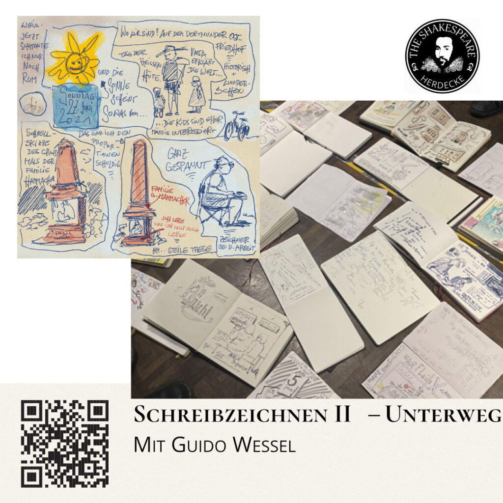 Schreibzeichnen II – Unterwegs Mit Guido Wessel