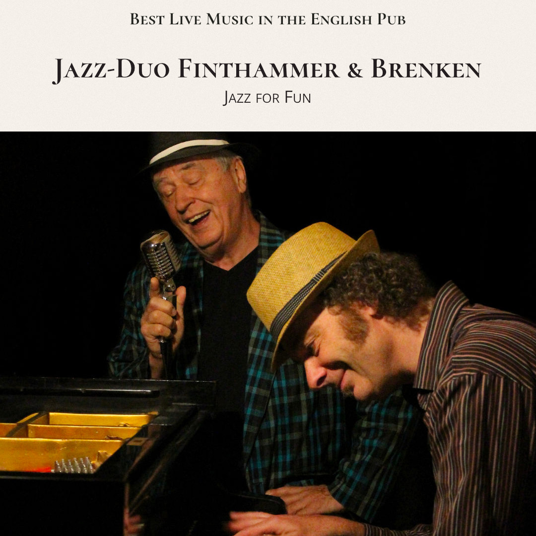 Best Live Music in the English Pub Jazz-Duo Finthammer & Brenken Jazz for Fun