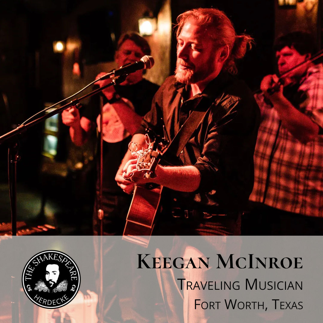 Keegan McInroe Traveling Musician Fort Worth, Texas