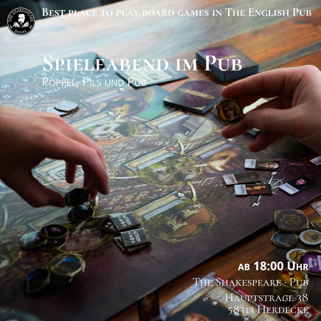 Best place to play board games in The English Pub - Spieleabend im Pub Pöppel, Pils und Pub