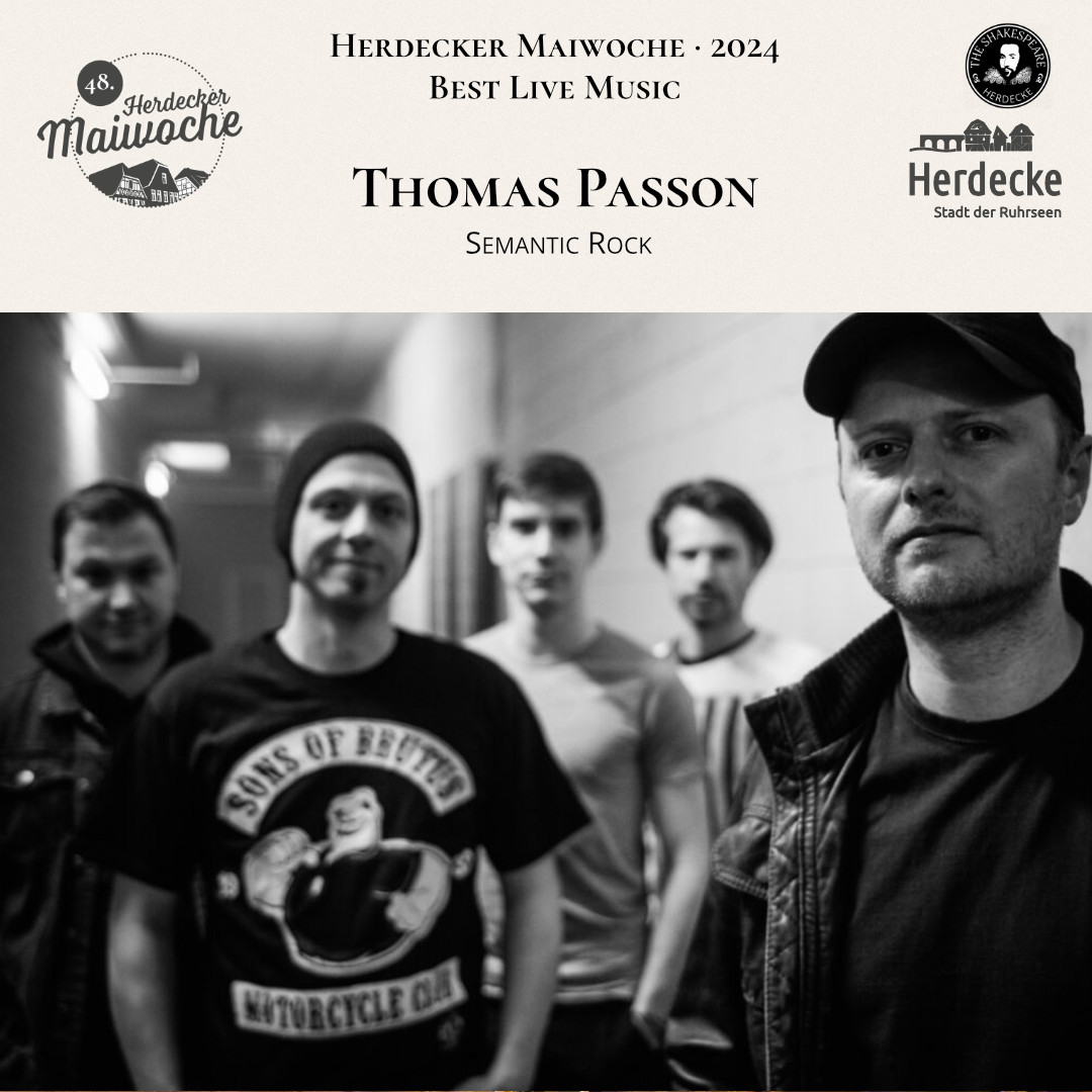 Herdecker Maiwoche · 2024 Best Live Music Thomas Passon Semantic Rock