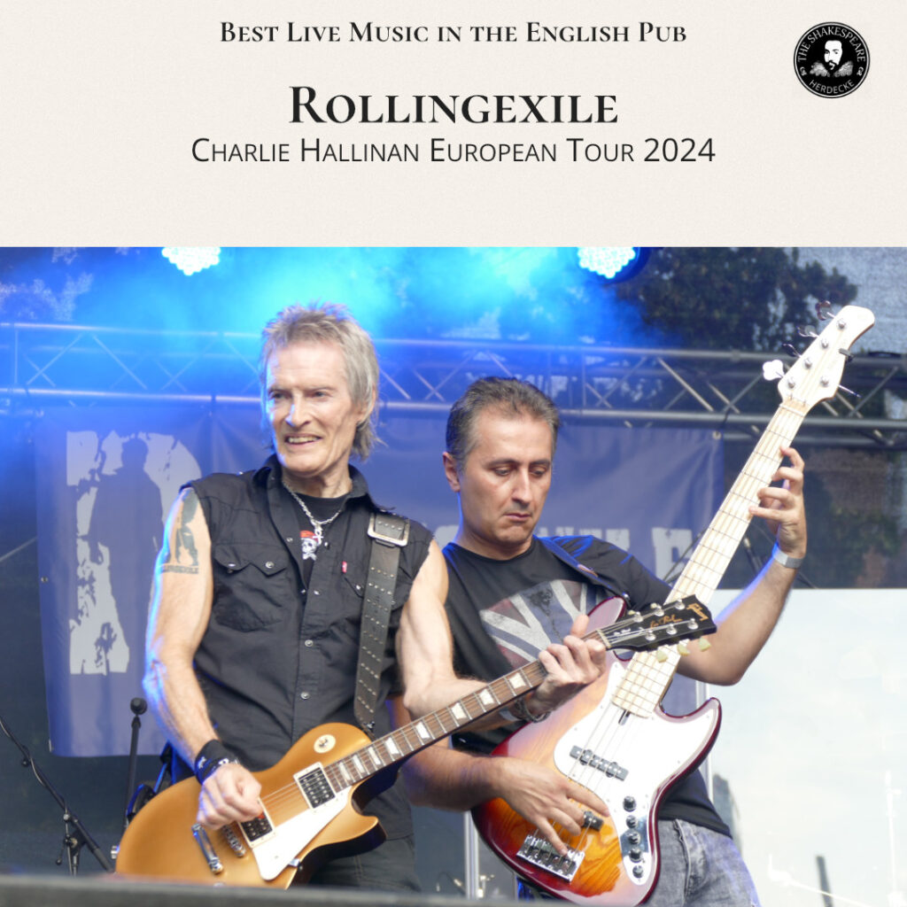 Best Live Music in the English Pub Rollingexile Charlie Hallinan European Tour 2024