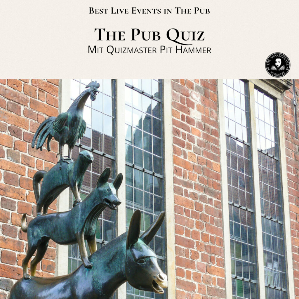 Best Live Events in The Pub The Pub Quiz Mit Quizmaster Pit Hammer