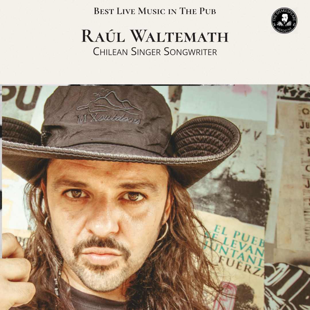 Best Live Music in The Pub Raúl Waltemath Chilean Singer Songwriter