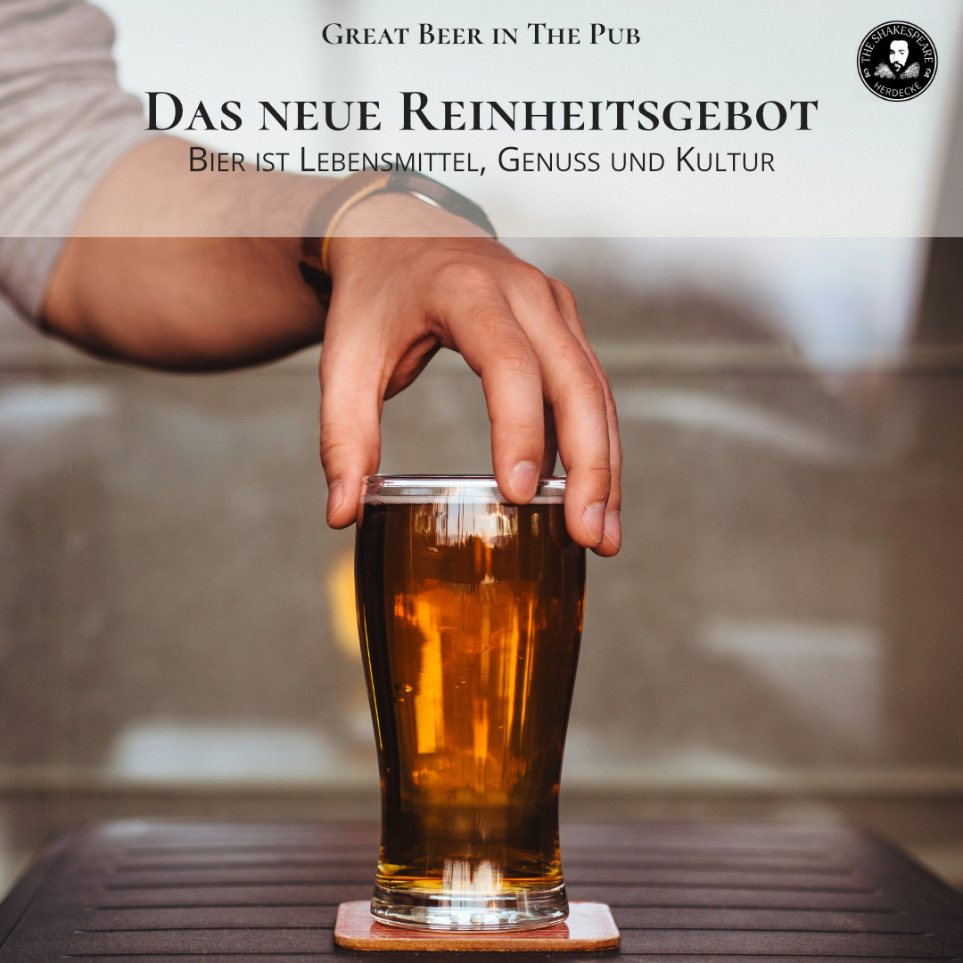 Das neue Reinheitsgebot von 2016