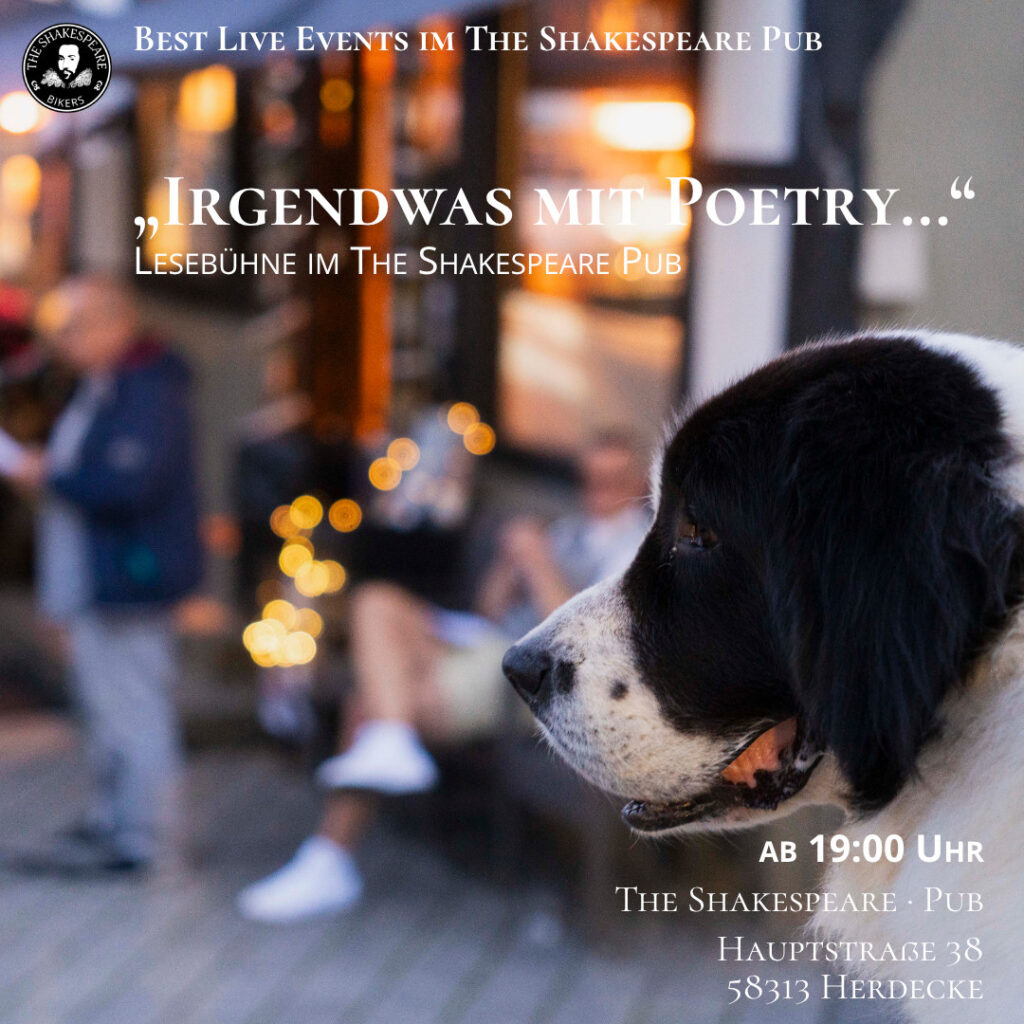 Best Live Events im The Shakespeare Pub „Irgendwas mit Poetry…“ Lesebühne im The Shakespeare Pub