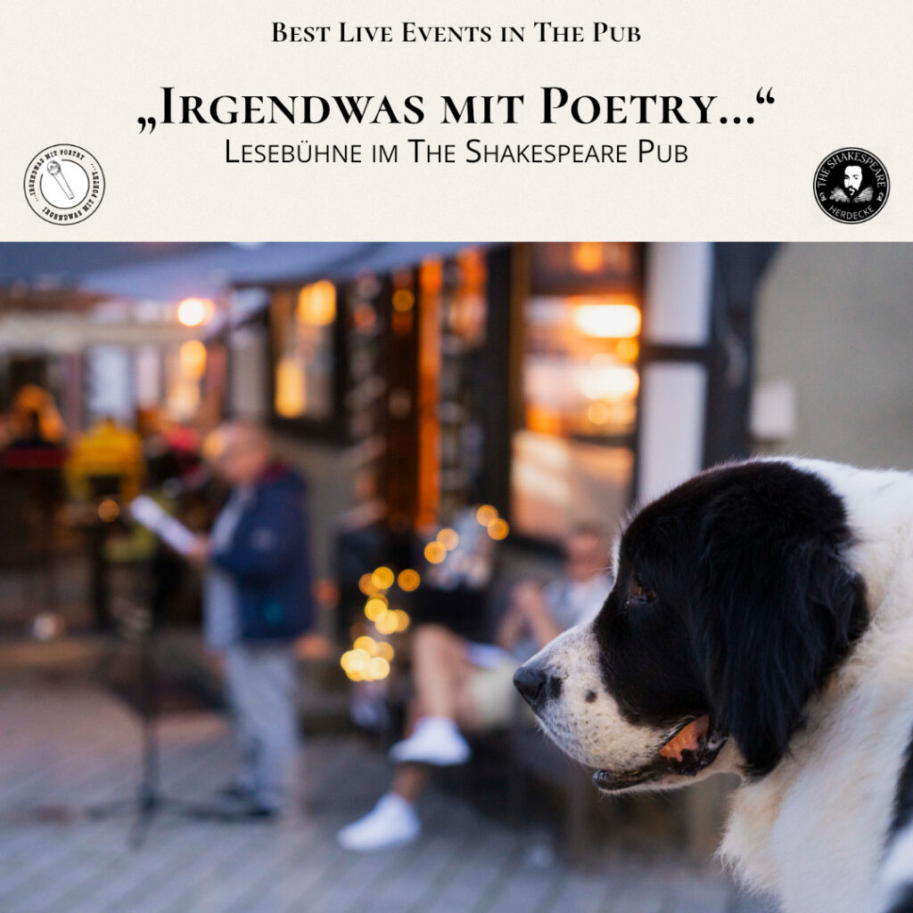 Best Live Events in The Pub „Irgendwas mit Poetry…“ Lesebühne im The Shakespeare Pub