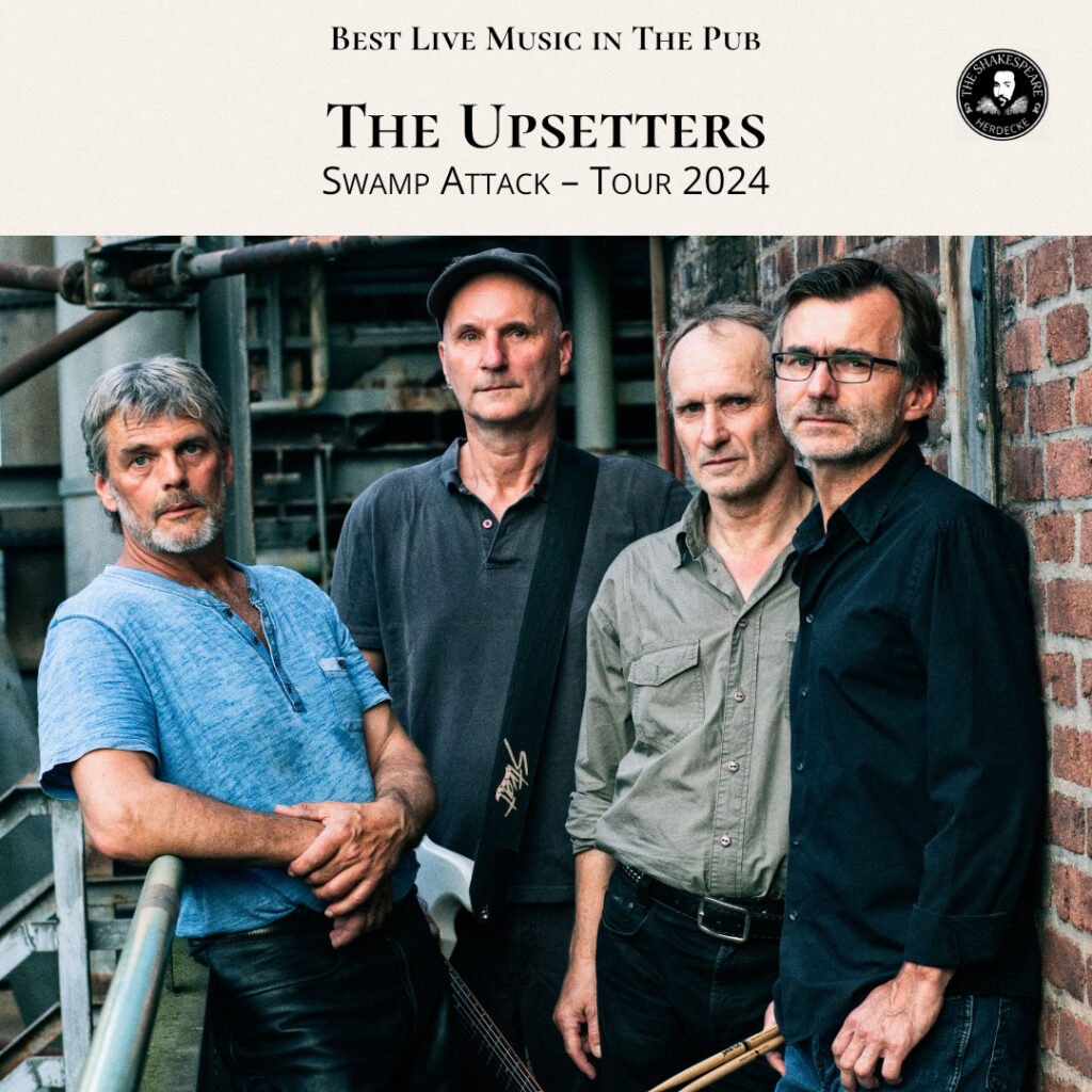 Best Live Music in The Pub The Upsetters Swamp Attack – Tour 2024