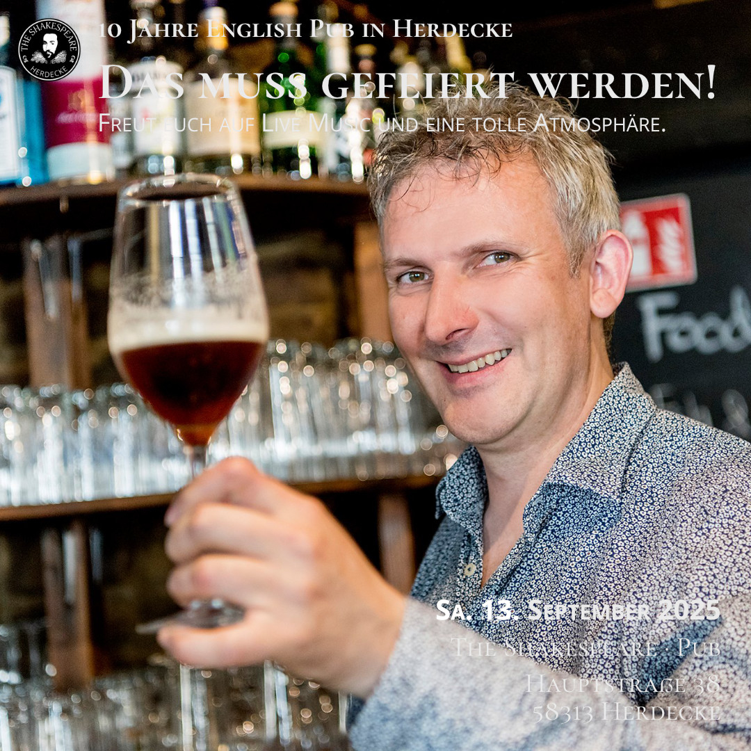 10 Jahre The Shakespeare – Ein Grund zum Feiern!