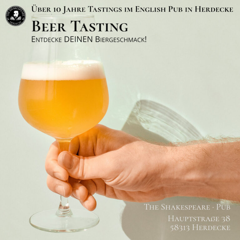 🍻 Monatliches Beer-Tasting mit Biersommelier · Finde DEINEN Biergeschmack!