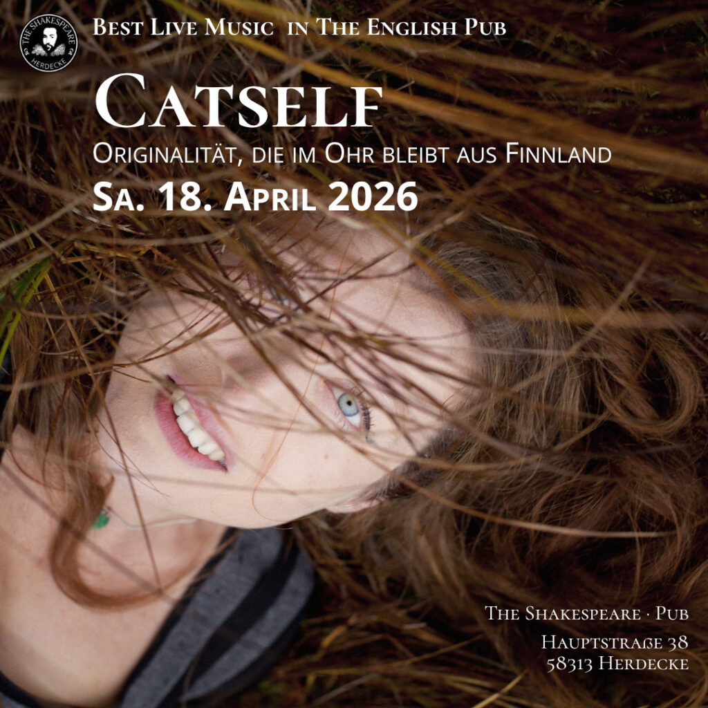 Best Live Music in The English Pub Catself Originalität, die im Ohr bleibt aus Finnland Sa. 18. April 2026