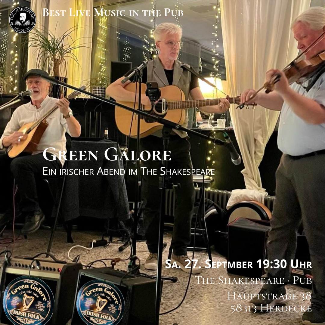 Green Galore 🎶 BEST LIVE MUSIC