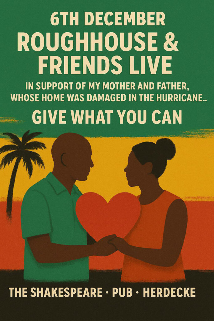 Best Live Music in The Shakespeare Pub Benefizkonzert „Give what you can“ Roughhouse & Friends  06. Dezember 2025