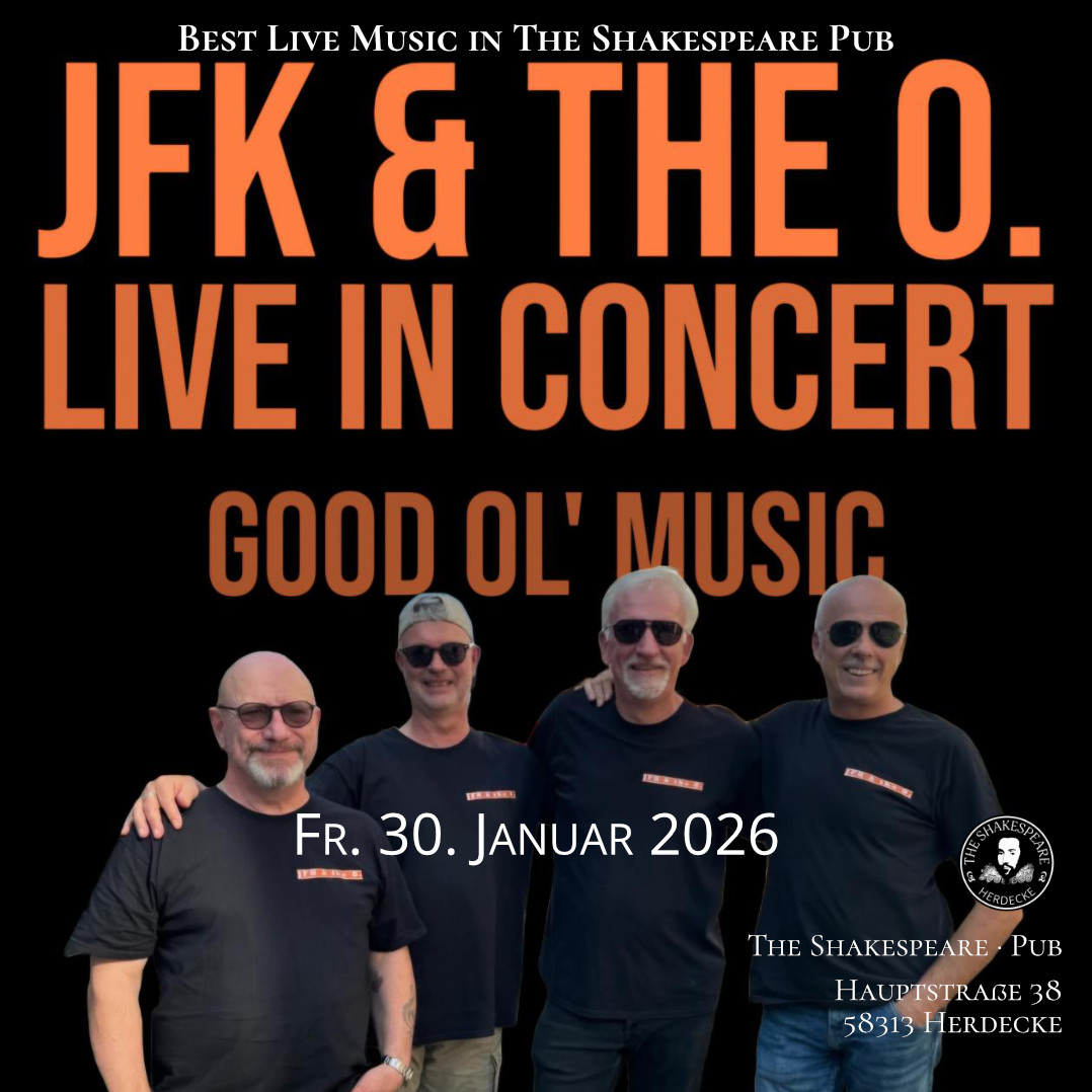 JFK & The O. 🎶 BEST LIVE MUSIC