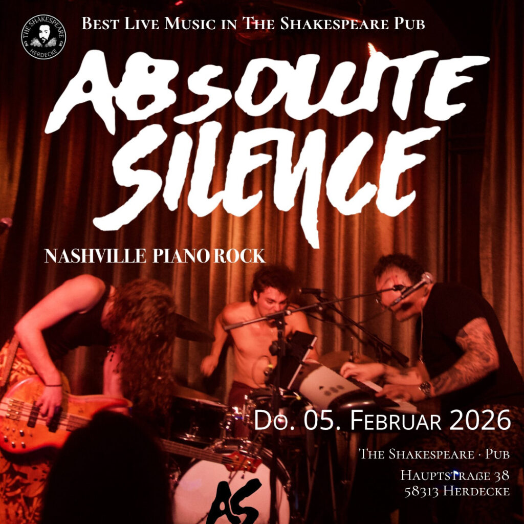 Best Live Music in The Shakespeare Pub Absolute Silence Nashville Piano Rock Do. 05. Februar 2026