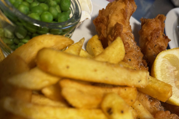 Pub food at The Shakespeare Pub