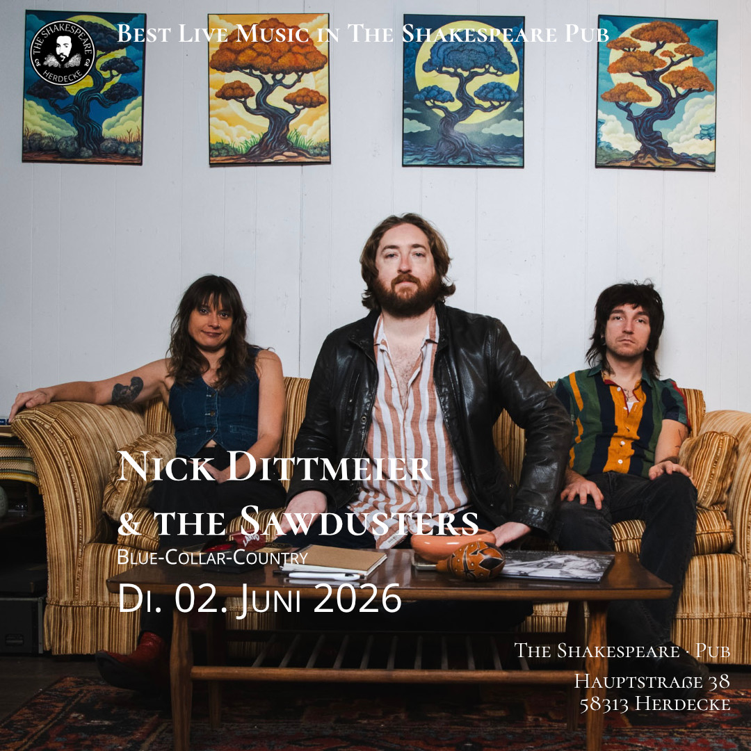 NICK DITTMEIER & THE SAWDUSTERS 🎶 LIVE IM PUB