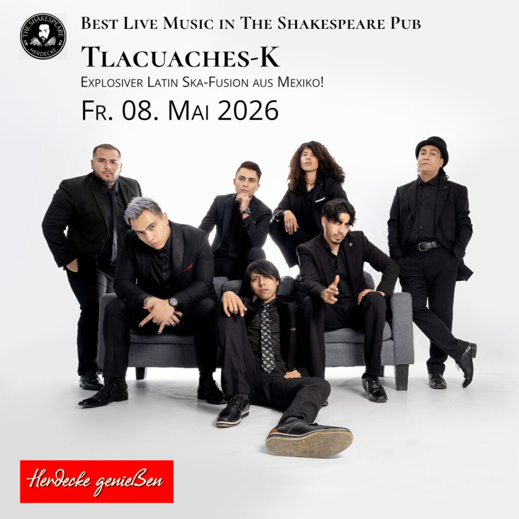 Tlacuaches-K Explosiver Latin Ska-Fusion aus Mexiko! Fr. 08. Mai 2026