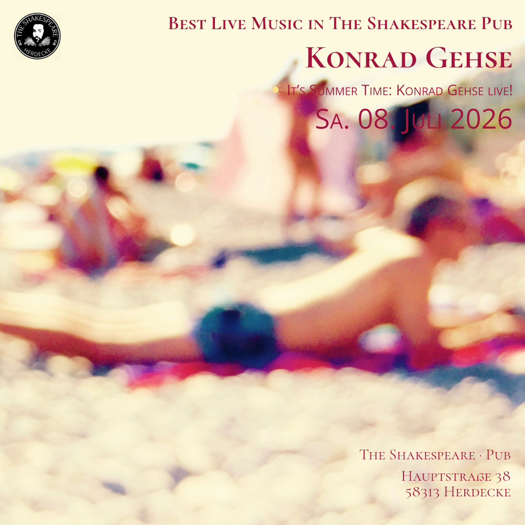 ☀️ It’s Summer Time: Konrad Gehse live!