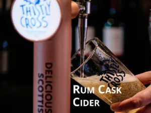 Thistly Cross Rum Cask Cider