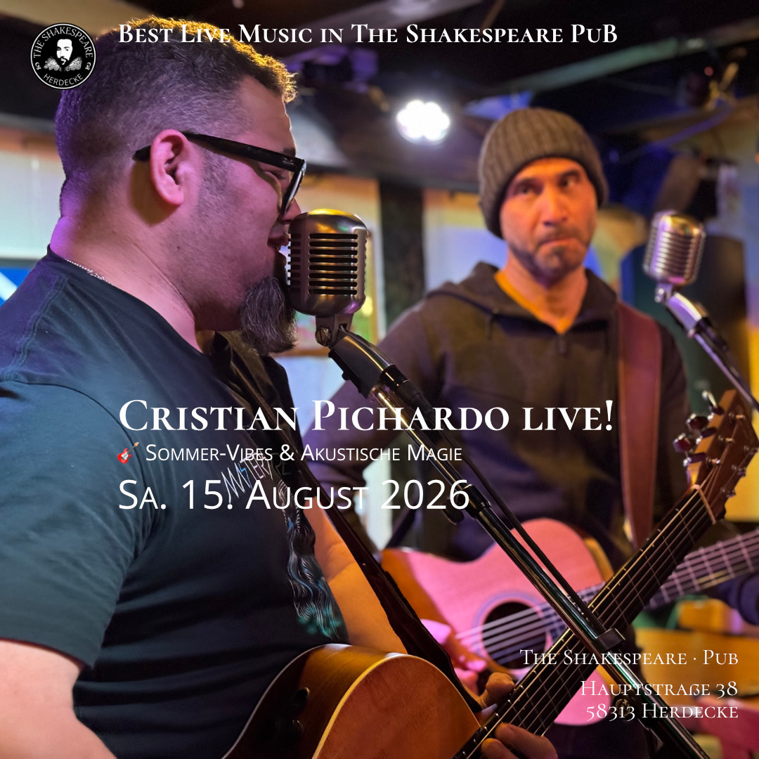 🎸 Sommer-Vibes & Akustische Magie: Cristian Pichardo live!