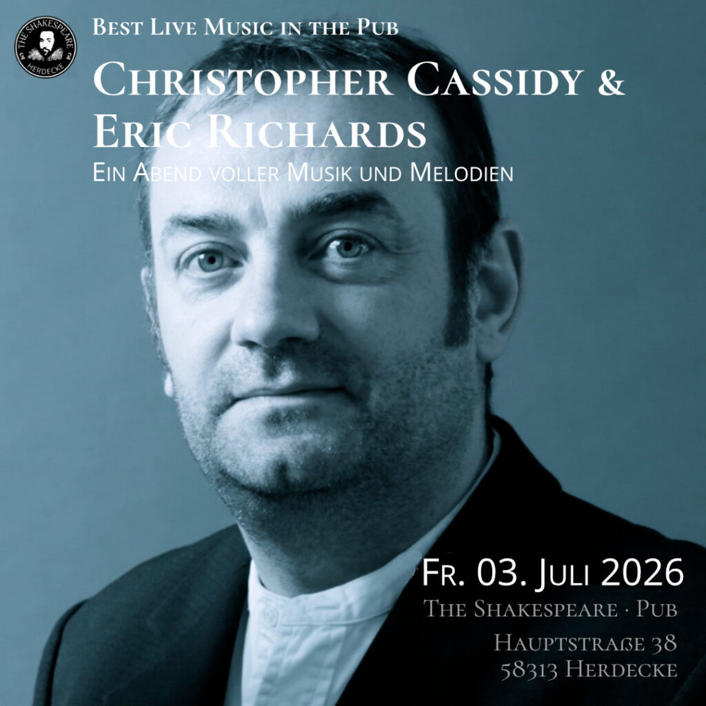 🎶 BEST LIVE MUSIC: Christopher Cassidy & Eric Richards EIN ABEND VOLLER MUSIK UND MELODIEN 