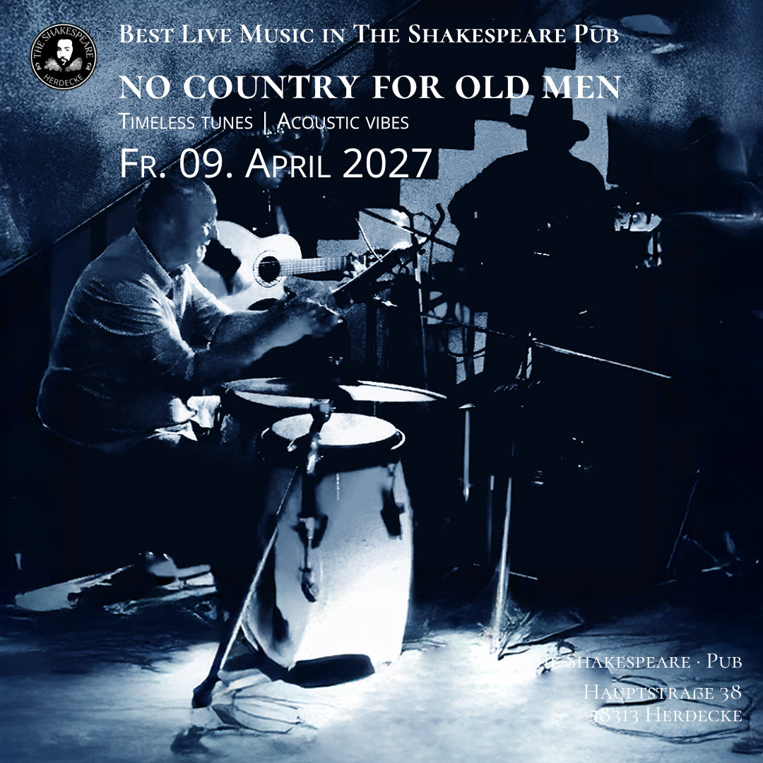 No Country For Old Men · Best Live Music im Shakespeare